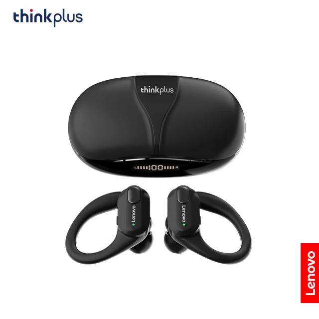 Lenovo XT80 Fones de Ouvido Esportivos Sem Fio Bluetooth 5.3 com Microfone e Display LED