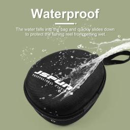 Portátil eva carretel de pesca saco capa protetora para tambor/fiação/jangada carretel bolsa de pesca saco acessórios de pesca - Image 1
