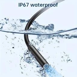 Hd1920p câmera de inspeção endoscópica tipo-c mini câmera de inspeção ip67 carro esgoto pipeline boroscópio para android ios iphone - Image 6