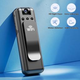 Mini câmera de vigilância sem fio wi-fi, gravação de áudio e vídeo universal, tudo em um, câmera de detecção de movimento para segurança doméstica - Image 1