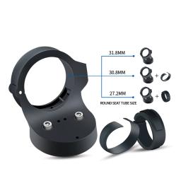 Cyclami montagem da lâmpada da bicicleta selim suporte lanterna traseira selim titular para garmin varia radar retrovisor rvr315 rtl510 515 500 - Image 4