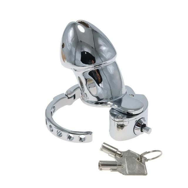 Cinto de Castidade Masculino CB6000 Gaiola Peniana em Liga de Metal para Fidelidade