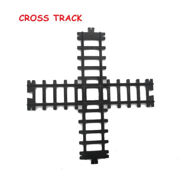 Railway King Kit de Expansão de Trilhos Flexíveis 5cm Largura para Trem Clássico