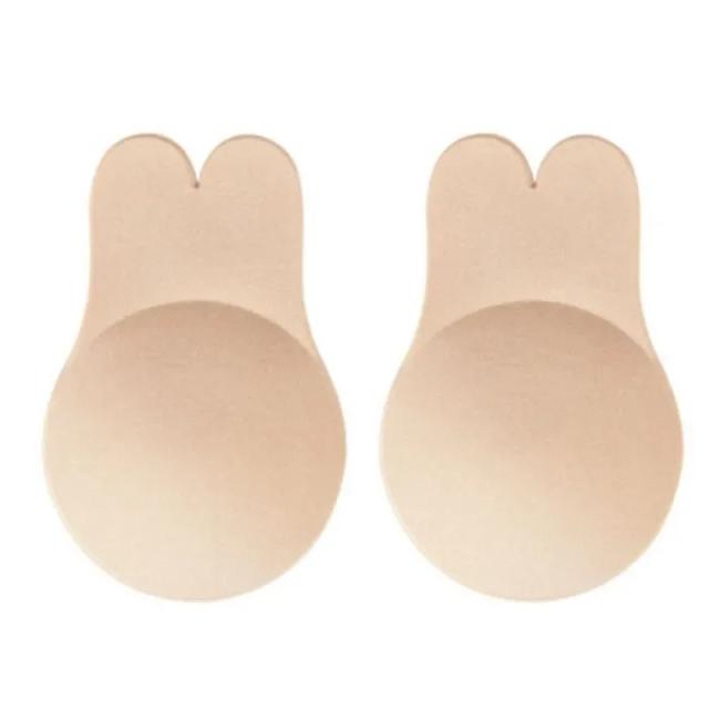 Sutiã Adesivo de Silicone Sem Alças - Invisível e Reutilizável - Levantamento de Mama