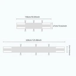 Respirável malha berço forro para bebês, cama confortável para meninas, 4 painel berço, circunferência - Image 6