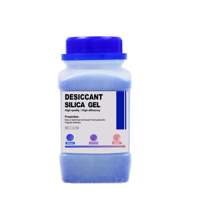 Gel de Sílica Reutilizável 500g Azul/Laranja Absorvedor de Umidade para Eletrônicos