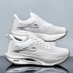 Maratona masculino esportes tênis de corrida placa carbono almofada ar respirável leve feminino confortável atlético antiderrapante tênis - Image 5