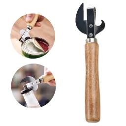 Abridor de aço inoxidável portátil manual tampa removedor multifuncional abridor de lata utensílio gadgets para frascos vasilhas acessório de cozinha - Image 1