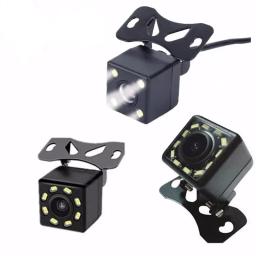Câmera de Ré HD Grande Angular para Carro, Câmera de Vídeo para Veículos, Câmera de Ré com 12 LEDs para Visão Noturna e Estacionamento - Image 2