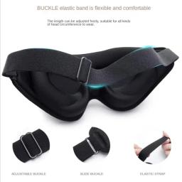 Máscara de dormir 3d, espuma de memória, bloqueio de luz, máscara de sono, sombra, venda para os olhos, máscara de sono, ajuda para dormir, máscara facial - Image 4