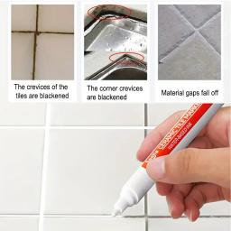 1pc à prova dwaterproof água telha marcador grout caneta parede costura caneta para telhas piso banheiro descontaminação costura ferramentas de reparo, para hotel - Image 5