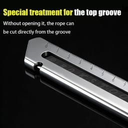Faca Utilitária de Aço Inoxidável 6 em 1 com Suporte de Metal Reforçado, Faca Multifuncional para Papel de Parede - Image 3
