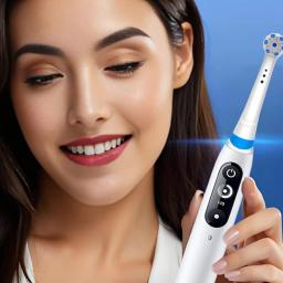 Cabeças de escova de dentes de reposição iO compatíveis com escova de dentes elétrica Oral B iO, cabeça de escova para todos os modelos de escovas de dentes elétricas iO - Image 6