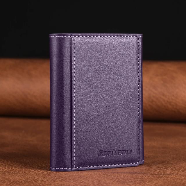 Capa de Carteira em Couro para Samsung iPhone - Luxo Retrô