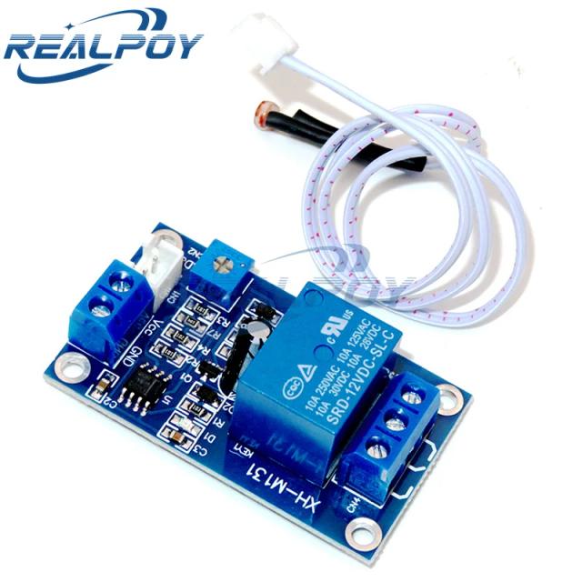 XH-M131 Módulo Relé Controle de Luz Sensor Fotoresistor 10A