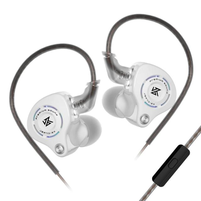 KZ Eldar EDX Pro Fones de Ouvido com Driver Dinâmico 1DD HiFi para Música e Esporte