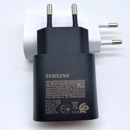 Carregador Super Rápido Samsung 25W USB Tipo C para Galaxy S23 S24 S21 S22 Plus A54 A34 Adaptador para Z Flip 5 3 Fold 6 5 3 4 2 - Image 3