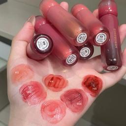 Uva fumada roxo vermelho lábio esmalte espelho água brilho labial hidratante batom líquido claro matiz maquiagem coreano feminino cosméticos - Image 6