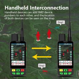 Rastreador GPS Eseek para Cães de Caça, Localizador de Sinal VHF+4G com Beeper para Treinamento de Cães de Caça e Animais de Estimação, com Dispositivo Portátil e Coleira - Image 4