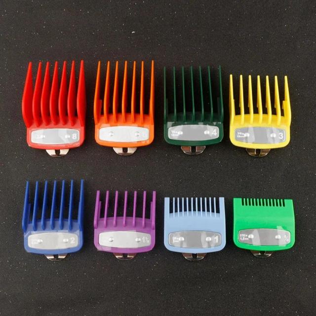 Pentes Guia para Máquina de Cortar Cabelo Wahl 8 Peças Profissional