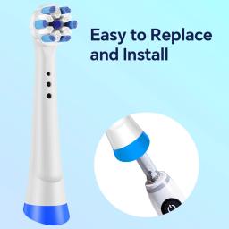Cabeças de escova de dentes de reposição iO compatíveis com escova de dentes elétrica Oral B iO, cabeça de escova para todos os modelos de escovas de dentes elétricas iO - Image 5