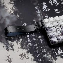Fita de Couro Genuíno para Teclado Mecânico, Personalização de Alça Magnética para Teclado, Alça para Teclado Wooting Atk68 Drunkdeer - Image 2