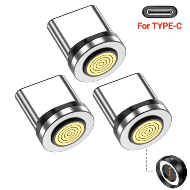 Adaptador Magnético OTG AUFU 9 Pinos PD240W 5A para iPhone, MacBook, Laptop, Xiaomi