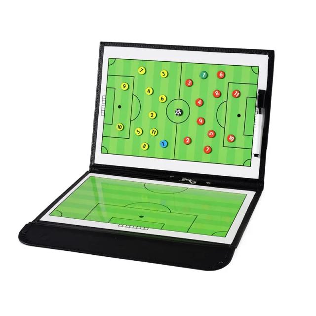 54cm dobrável placa tática magnética treinadores de futebol tabuleiro tático jogo de futebol táticas de treinamento de futebol prancheta quente