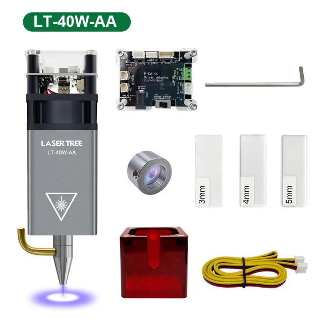 Árvore a laser 4w 5 módulo de laser de potência 450nm ttl cabeça de laser de luz azul para gravação a laser corte de madeira ferramentas diy