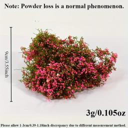 Conjunto de mini modelo de videira e flor -3 gramas/0,05 onças de plantas verdes artificiais, adequado para casas modelois, paisagismo, faça você mesmo cra - Image 3