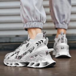 Tênis de luxo respirável masculino, Tênis Masculino, Mocassins casuais, Treinador de corrida, Corrida, Moda - Image 5