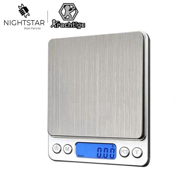 NightStar Balança de Bolso Digital de Alta Precisão 3000g x 0.1g