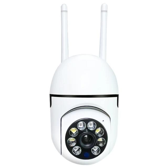 Câmera de Monitoramento A7 360 Graus 1080P WiFi com Visão Noturna