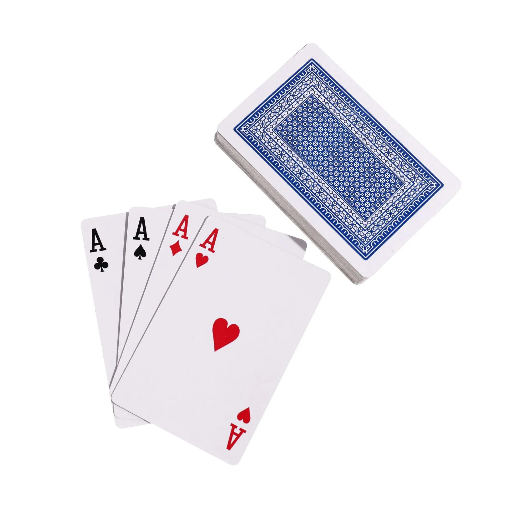 Baralho de Cartas Coloridas à Prova d'Água, Jogo Mágico, Coleção de Presentes, Jogo de Pontuação para Jogador Único em Mesa de Bridge - Image 1