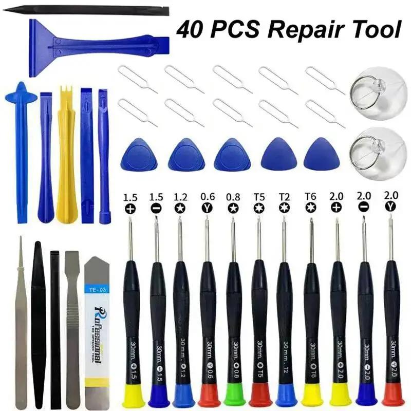Kit de Ferramentas Profissional para Desmontagem de Telefone Universal, Ferramentas de Reparação de Tela, Chave de Fenda para iPhone e Xiaomi - Image 1