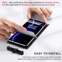 SmartDevil Protetor de Tela para OnePlus 13 12 11 ACE5 Película Protetora Macia para OnePlus10 9 Cobertura Completa Cola HD Filme de Hidrogel - Image 3