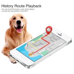Rastreador gps para cães e gatos, tkstar tk911, localizador global de gprs para animais de estimação, 2g, 4g, tk911pro, posicionamento de alta precisão, reprodução de rota histórica - Image 2