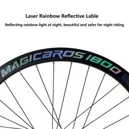 Magicosbros fixie conjunto de roda pista bicicleta v rodas freio 40mm 60mm clincher única velocidade roda 700c engrenagem fixa roda da bicicleta - Image 6