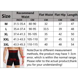 Homens barriga controle shorts corpo shaper compressão cintura alta trainer barriga trimmer emagrecimento shapewear boxer roupa interior fajas calças - Image 4
