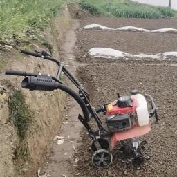 Máquina de labirinto rotativa para agricultura, trator portátil para aflojar/trencher/desmalhar/fertilizar/girar cultivador de solo - Image 2