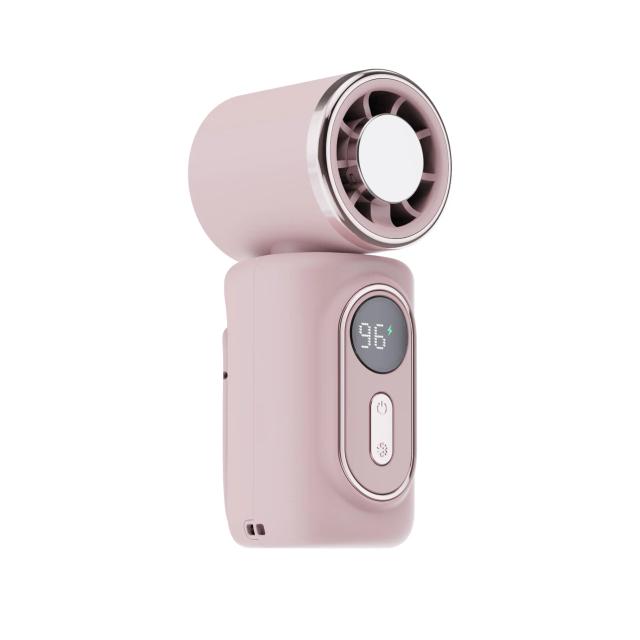 Ventilador Portátil de Mão Mini Ventilador com Clipe USB Rotativo para Acampamento Outdoor 1 Unidade