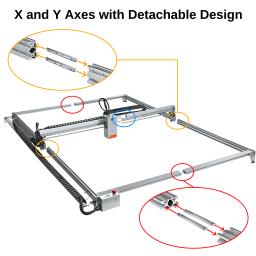 Cortador e Gravador a Laser LASER TREE com Módulo Laser de 5W10W 20W 30W 60W, Ferramenta de Corte e Gravação DIY de Alta Precisão para Madeira e Acrílico - Image 4