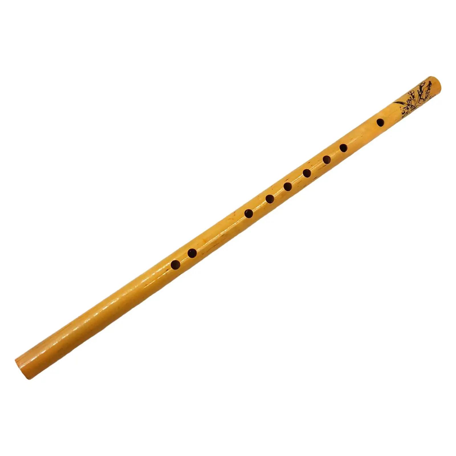 Flauta de Bambu, Flauta Vertical, Instrumento Musical Tradicional de Sopro de Madeira Premium - Image 1