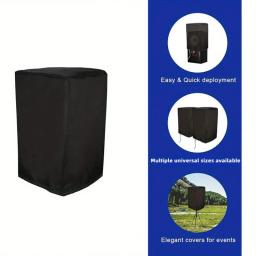 Capa para Caixa de Som Feita de Tecido Oxford Resistente a UV e a Todas as Condições Climáticas, Disponível em Vários Tamanhos para Uso Interno e Externo. - Image 6
