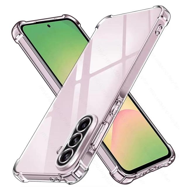 Capa Silicone Antichoque Transparente Samsung Galaxy A56 A57 5G A07 A17 A27 A37 A36 A26 A16
