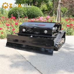 Cortador de Grama Robótico de Esteira Personalizado com Controle Remoto — Robô de Corte de Grama Autopropelido sem Fio para Terrenos Inclinados de 800mm — Em Promoção com Preço Baixo - Image 5