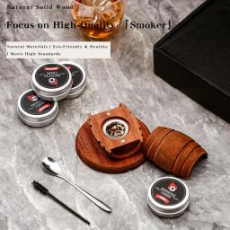 Defumador de Whisky de Madeira para Coquetéis, Infusor de Bebidas Espirituosas, Ferramenta de Bar para Homens, Pais, Maridos, Namorados, Família e Amigos - Image 2