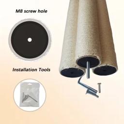 Peças de Reposição para Árvore de Escalada para Gatos DIY |   Postes de Arranhar em Corda de Sisal e Pilares de Tubo de Papelão Rígido |   Brinquedos para Gatos de Estimação - Image 5