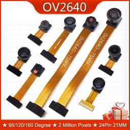 OV2640 Módulo de câmera para ESP32 CAM, 2MP, 222, 200, 180, 66, 120, 160 graus, 650nm, 850nm, visão noturna, DVP, 24PIN, 0,5mm, Novo - Image 1