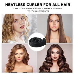 Haste de ondulação sem calor, faixa de cabelo sem calor, rolos de cabelo preguiçosos, modeladores de cabelo macios, cachos de dormir, ferramentas de estilo de cabelo - Image 4
